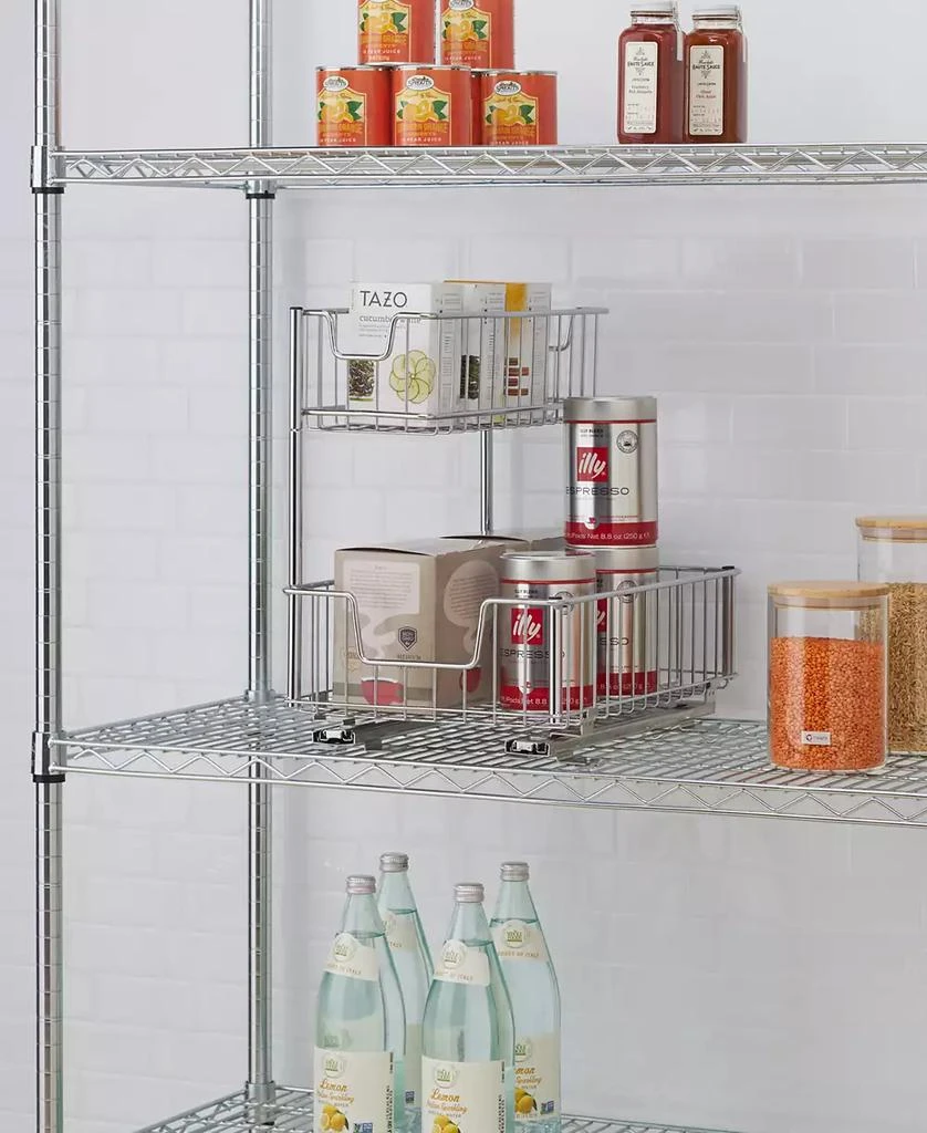 TRINITY Sliding Under Sink Organizer, Pack of 2 2