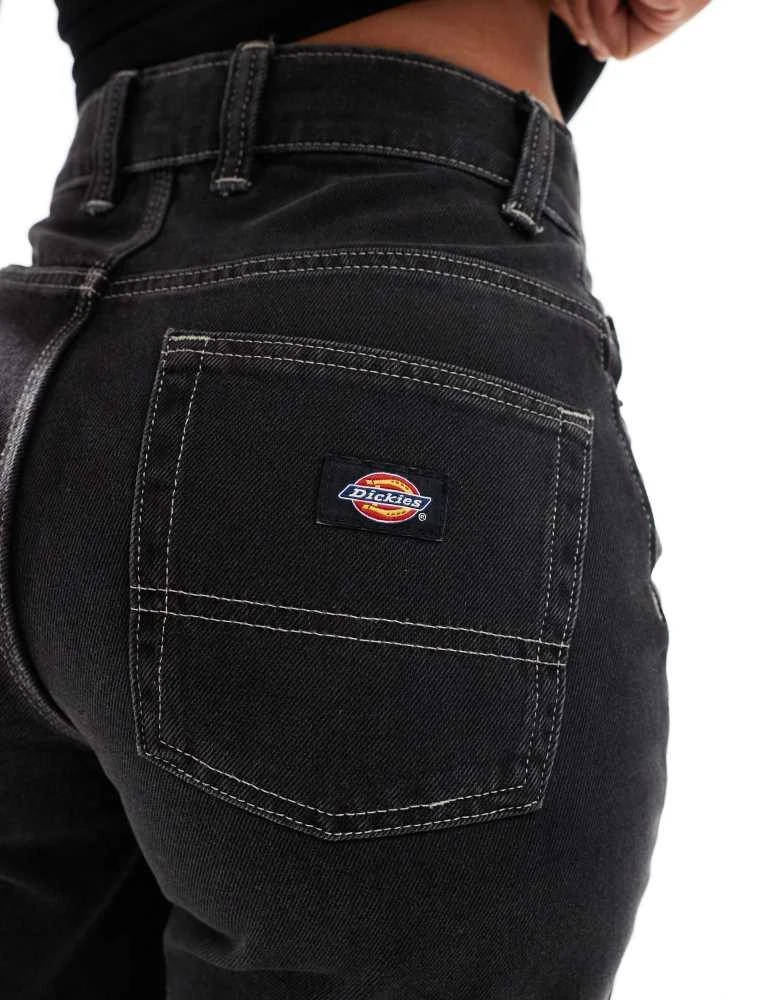 DICKIES Dickies thomasville regular fit denim jeans in washed black 3