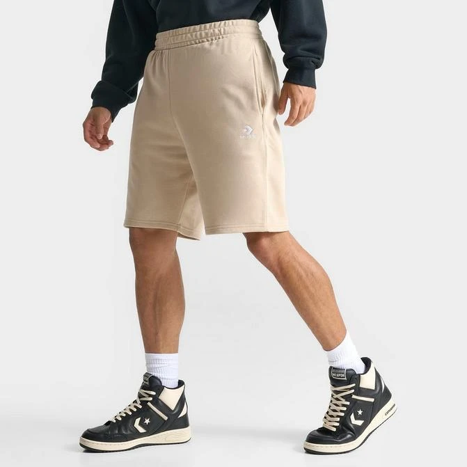 Converse Men's Converse Go-To Embroidered Star Chevron Fleece Shorts 1