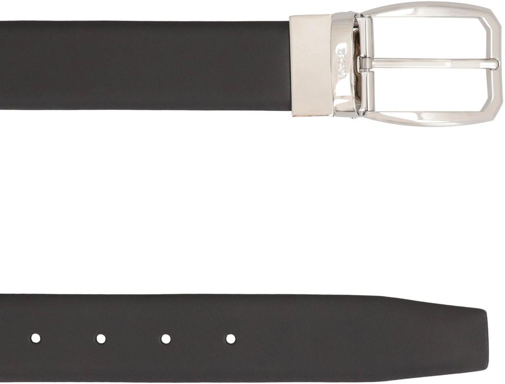 Zegna Zegna Reversible Leather Belt