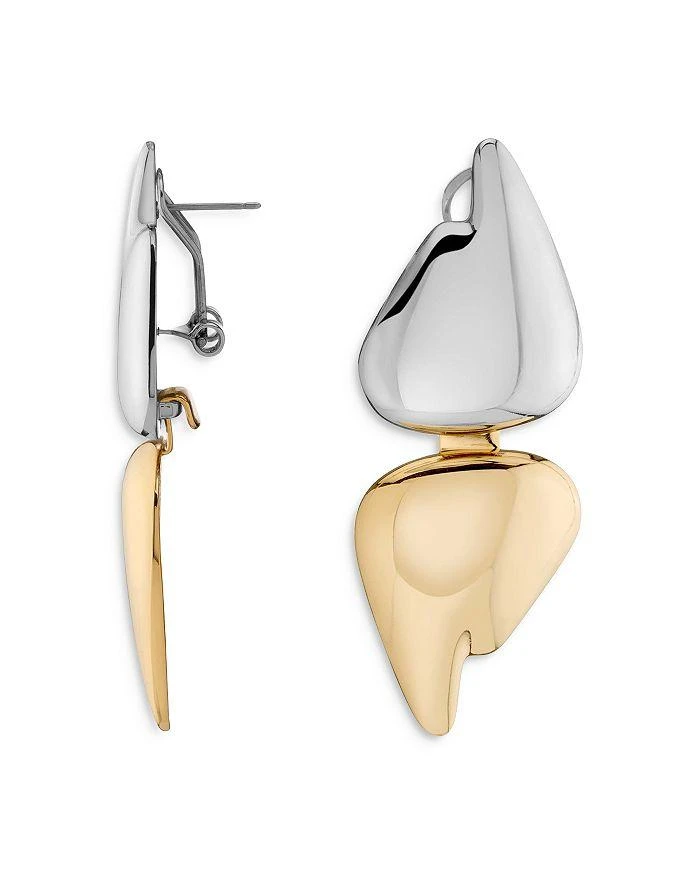 DEMARSON Blaze Convertible Drop Earrings in Two Tone 1