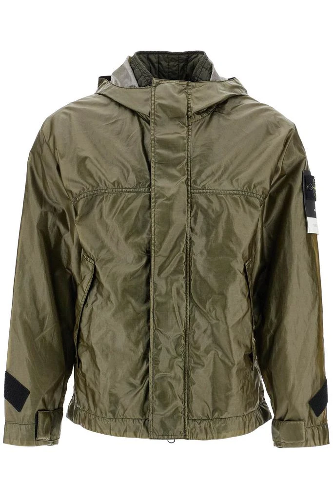 Stone Island glass cover-tc jacket with detachable interior 1