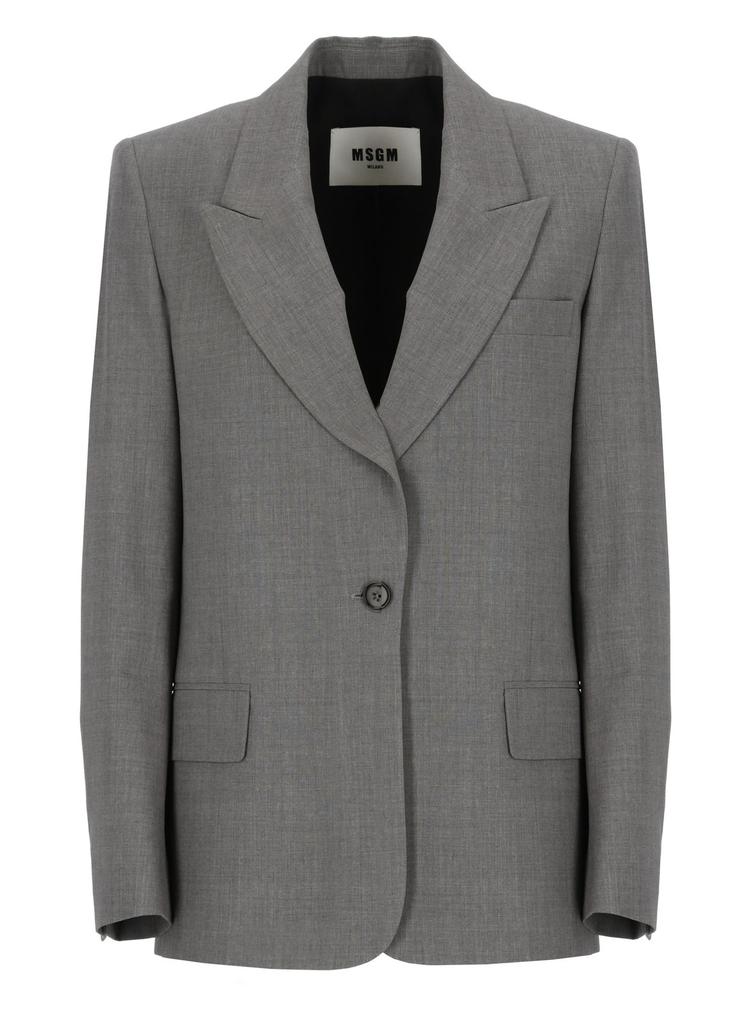 MSGM MSGM Long-Sleeved Long Coat - Jackets - Compare Prices