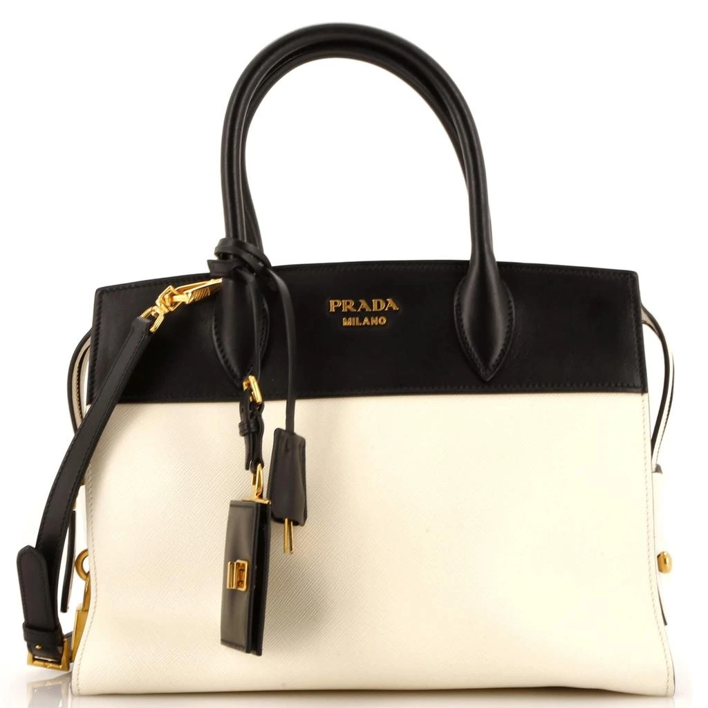 Prada Esplanade Tote Saffiano with City Calf Medium 1