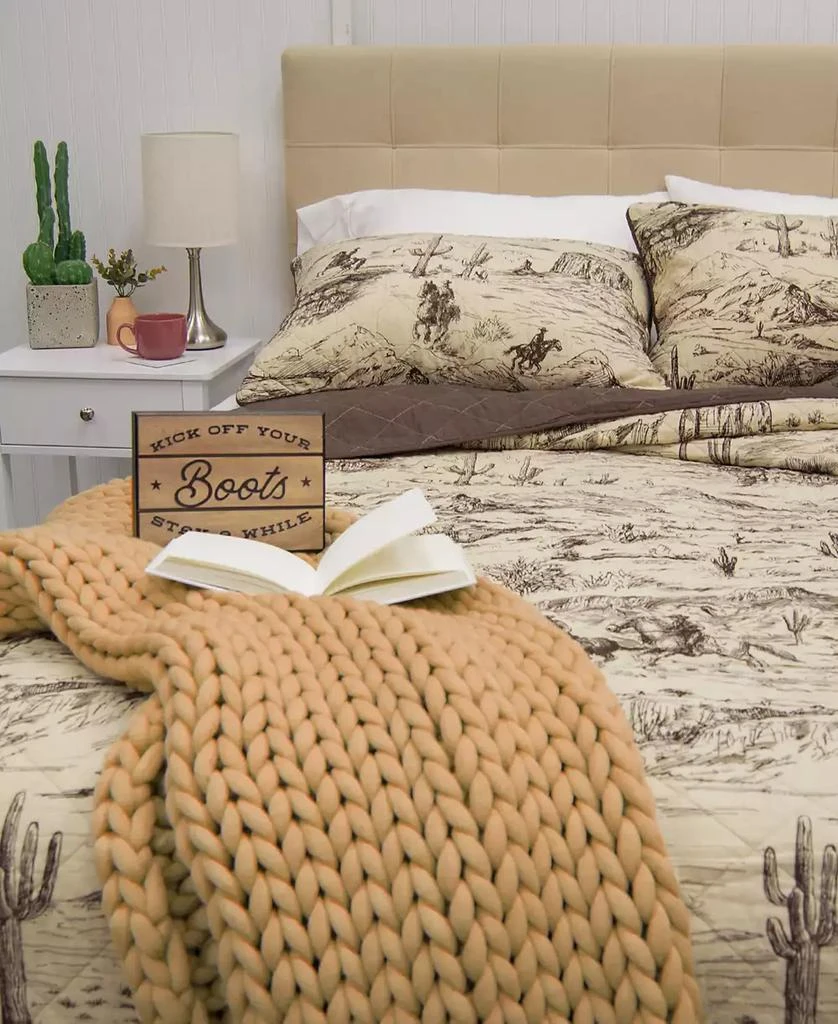 Donna Sharp Cowboy Western 3-Pc. Quilt Set 5
