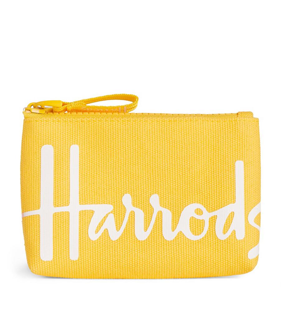 Harrods Cotton Logo Coin Purse