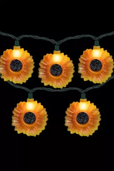 Urban Outfitters Sunflowers 6ft String Lights 5