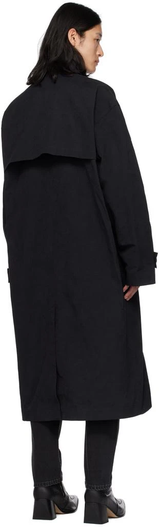 Won Hundred Black Amsterdam Trench Coat 3