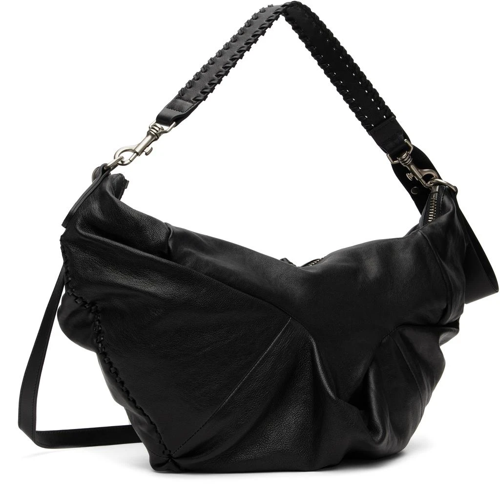 Vivienne Westwood Black Agnes Medium Shoulder Bag 3