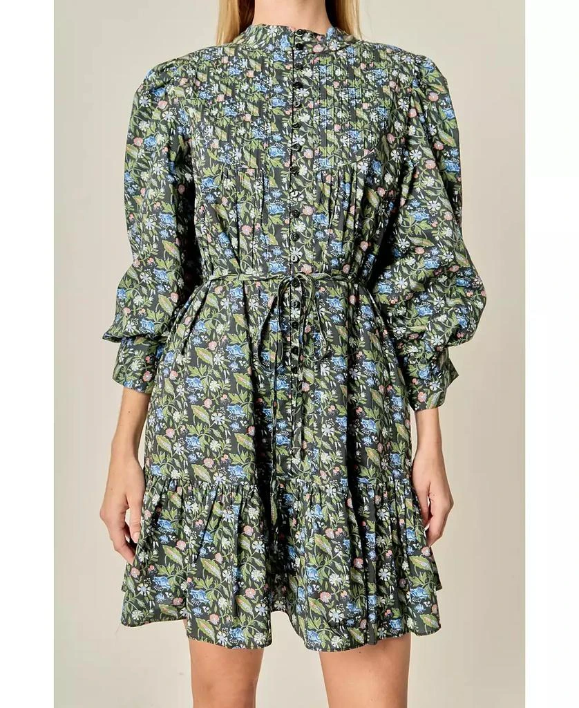English Factory Ruffle Sleeve Maxi Dress - Dresses & Skirts - Free Shipping  - BeyondStyle