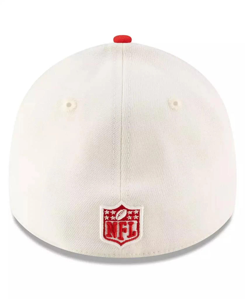 New Era Men's Cream/Red Kansas City Chiefs 2025 NFL Draft 39THIRTY Flex Hat 3