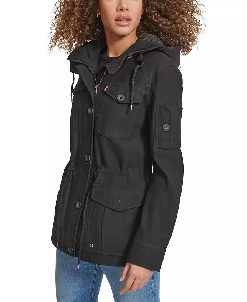 Levi's Women's Hooded Military Jacket 3