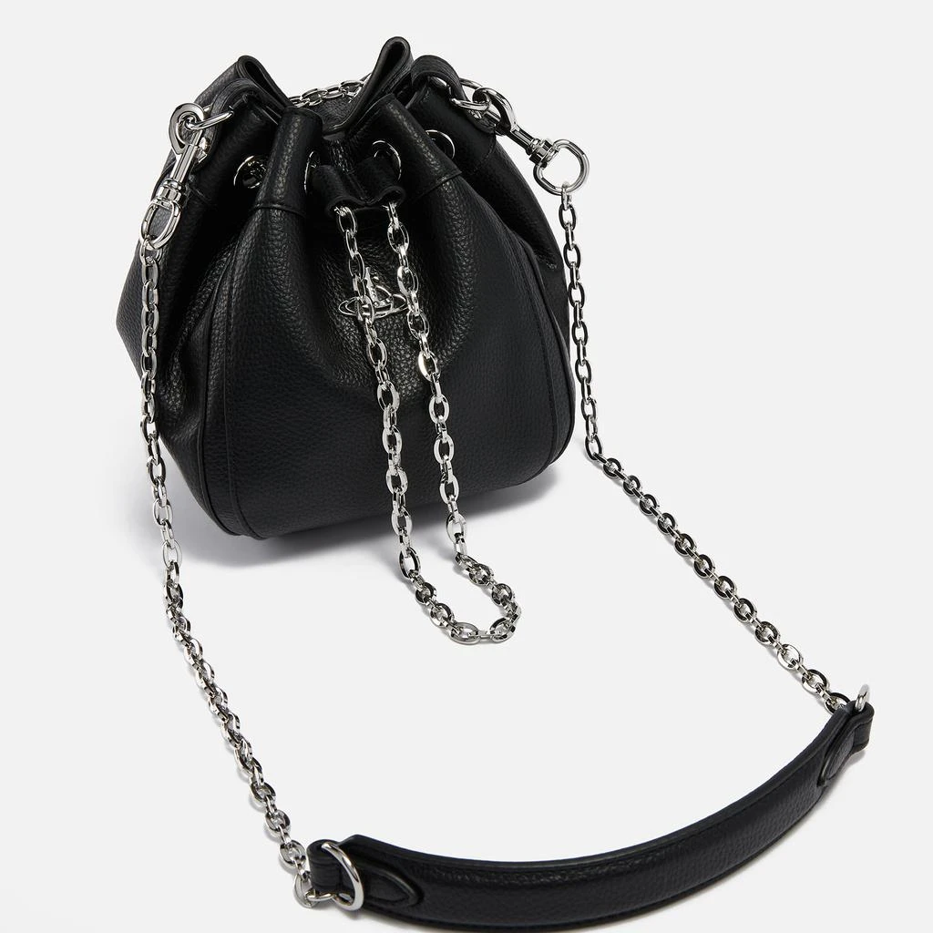 Vivienne Westwood Small Chrissy Vegan Leather Bucket Bag 5