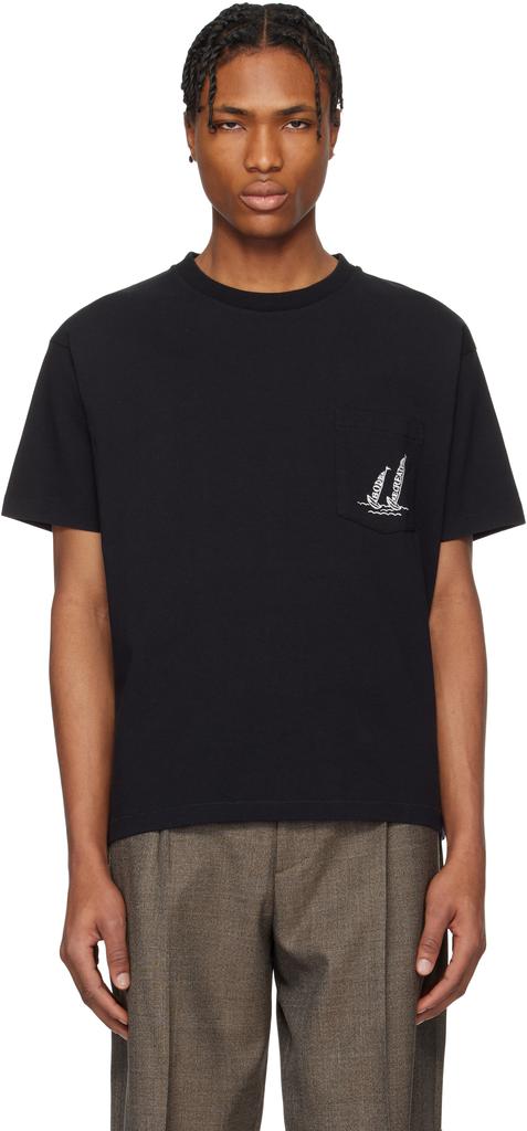 BODE Off-White Beaded Salt Marsh T-shirt - T-Shirts - Free