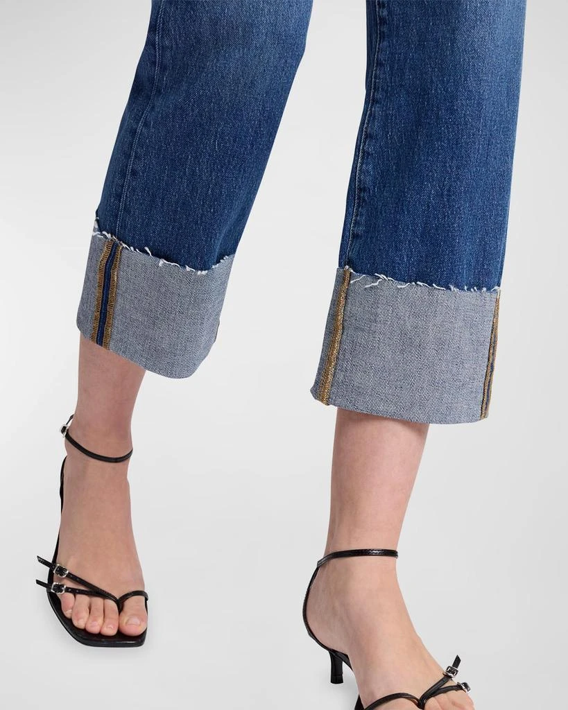 7 For All Mankind Logan Cuffed Stovepipe Jeans 4