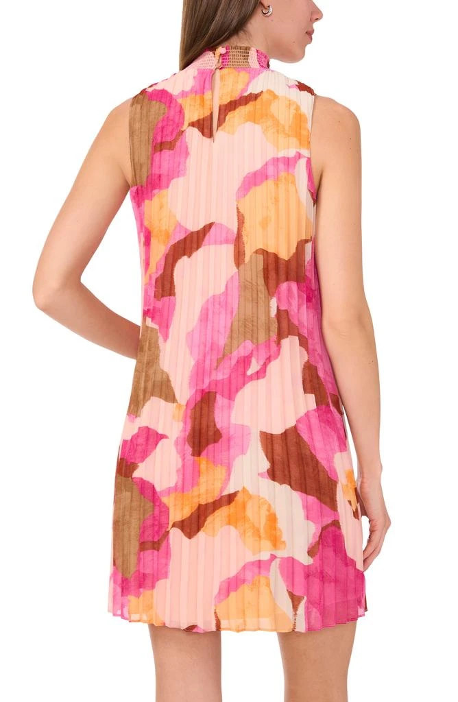 Halogen Floral Pleat Swing Dress 4