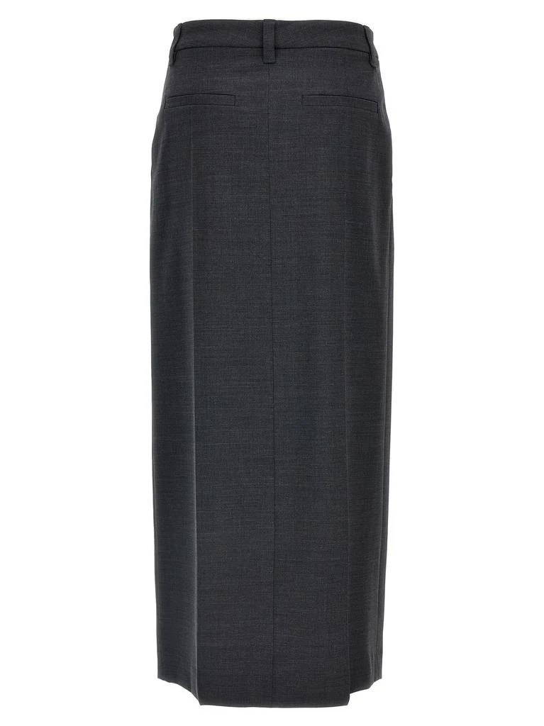 Brunello Cucinelli Brunello Cucinelli Dart Detailed Pencil Skirt 2