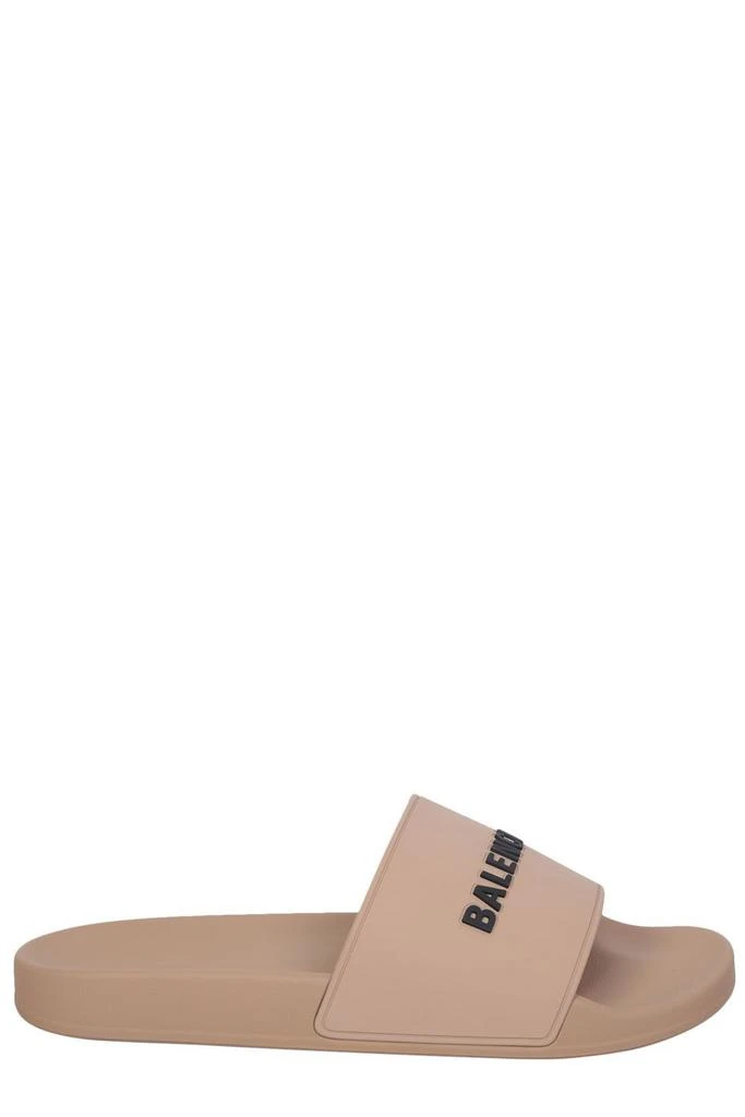 Balenciaga Balenciaga Logo Printed Pool Slides 1