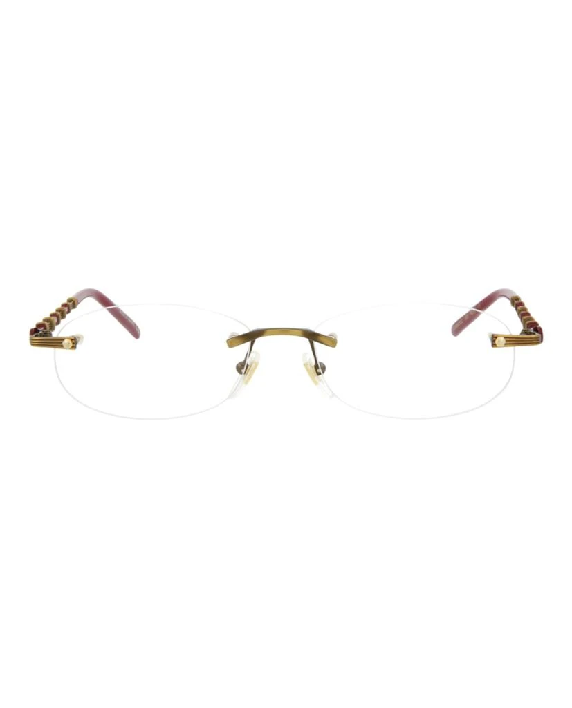 Gucci Round-Frame Metal Optical Frames 1