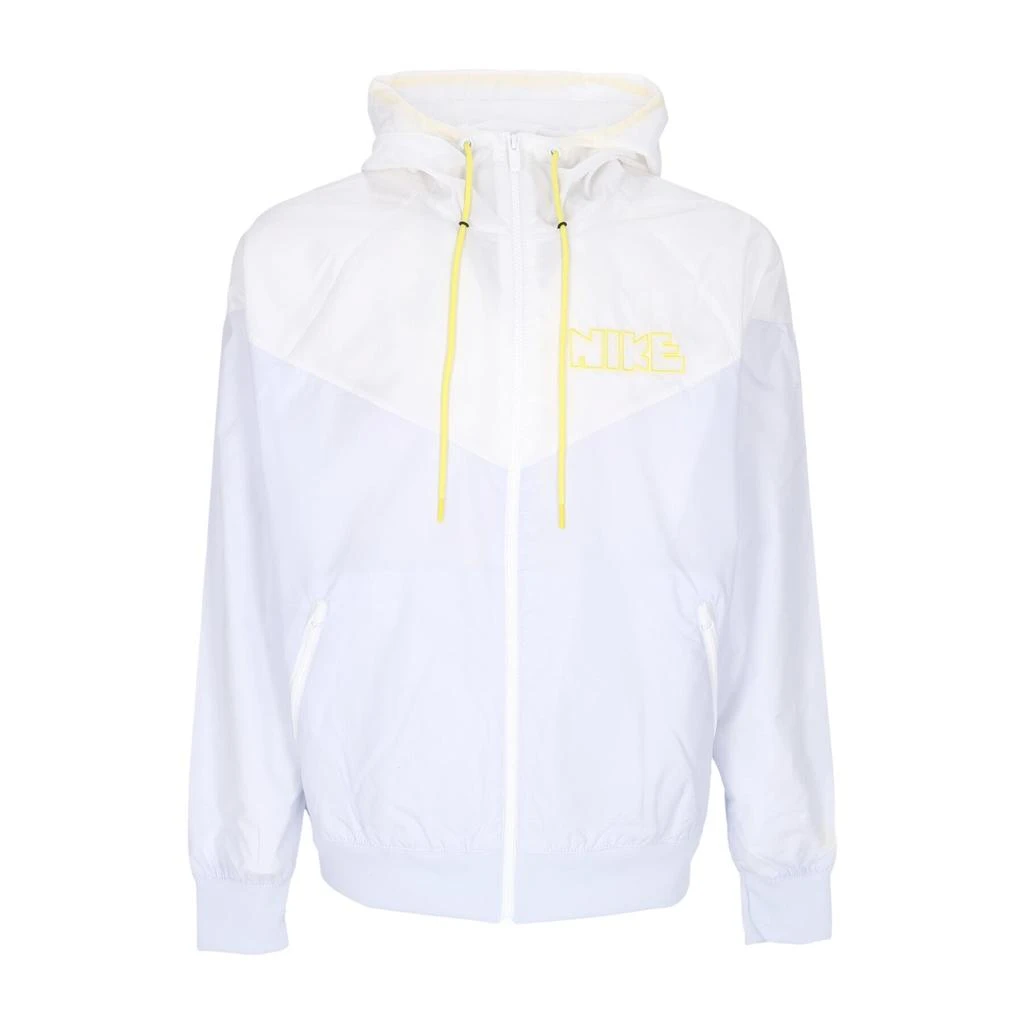 NIKE Windbreaker Men's Windrunner Woven Lined Jacket Football Grey/white/white/opti Yellow 1