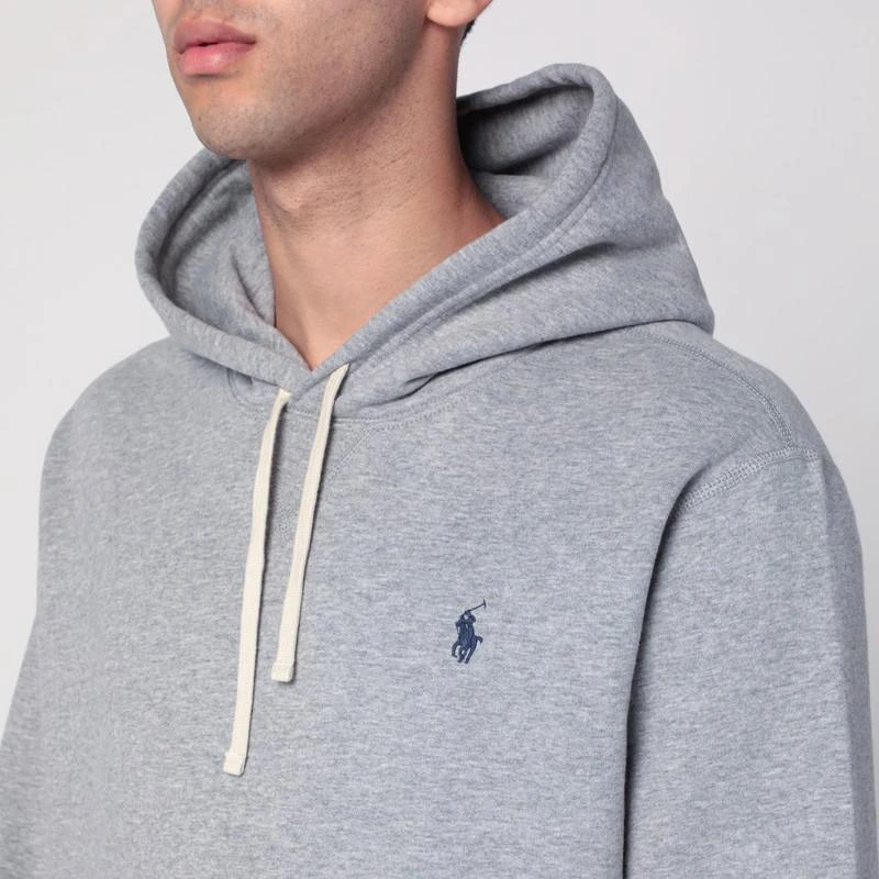Ralph Lauren Grey hoodie with logo 4