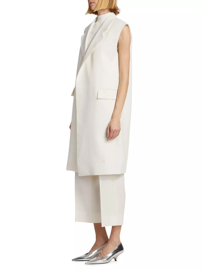 Toteme Grain De Poudre Sleeveless Coat 4