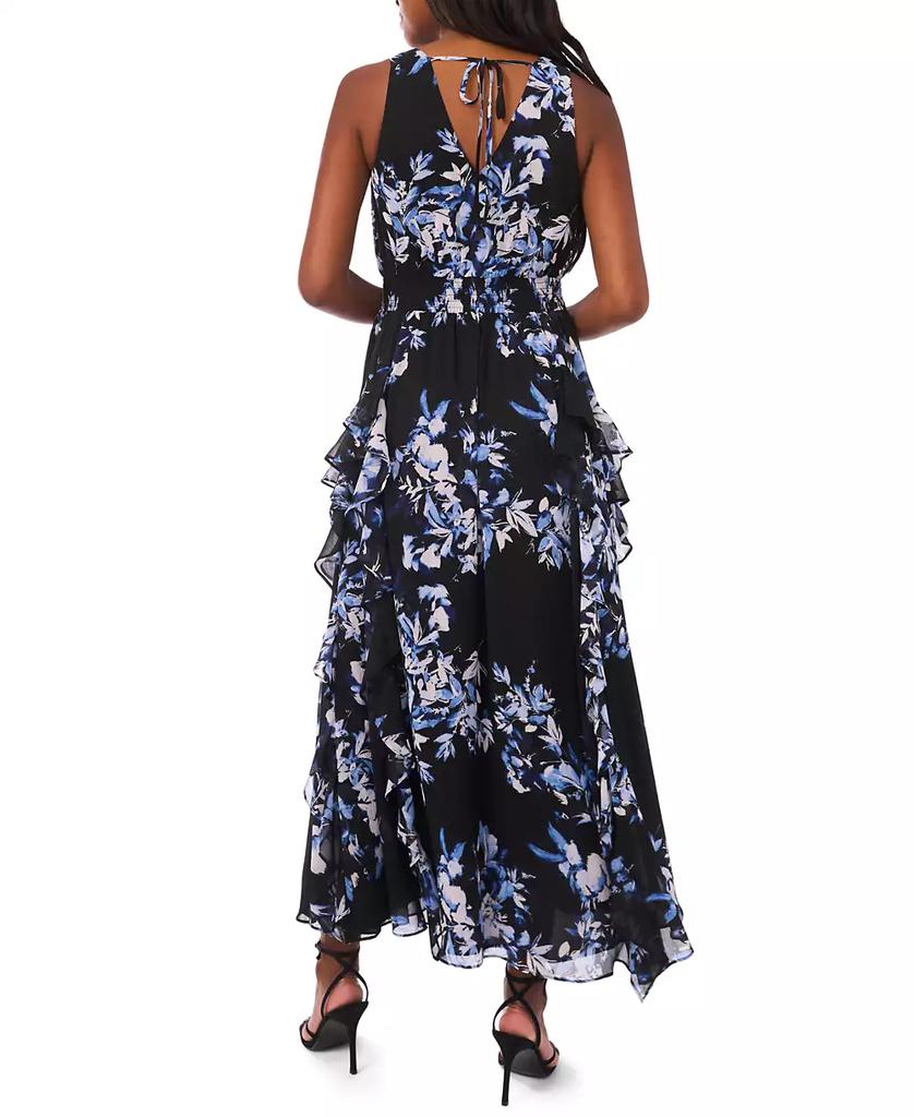 1. State Women's Printed Sleeveless Maxi Dress