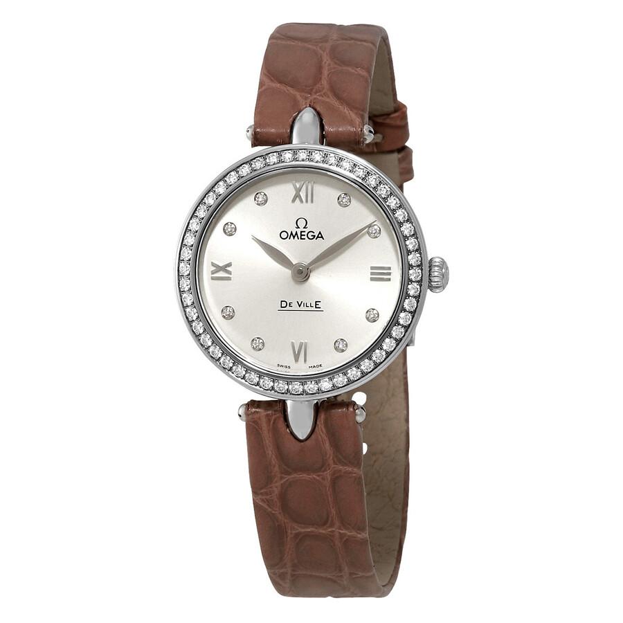 Omega De Ville Prestige Diamond Ladies Watch 424.18.27.60.52.001