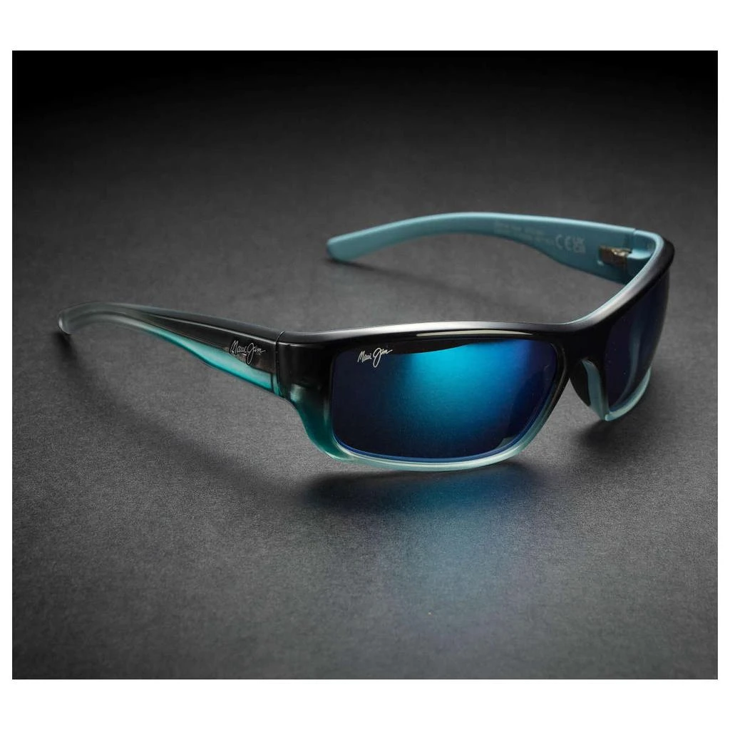 Maui Jim Maui Jim Barrier Reef Men's Blue Polarized Sunglasses 2