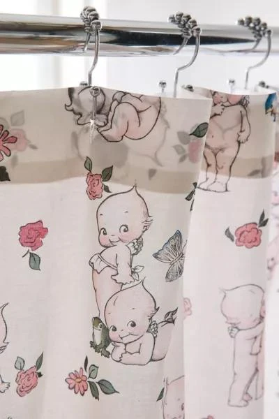 Kewpie Kewpie UO Exclusive Cherub Shower Curtain 3