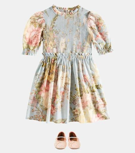 Zimmermann Waverly floral shirred cotton dress 2