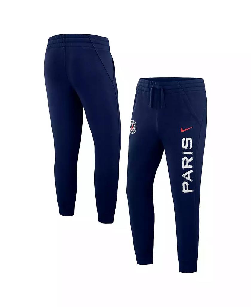 NIKE Big Boys and Girls Navy Paris Saint-Germain Club Fleece Jogger Pants