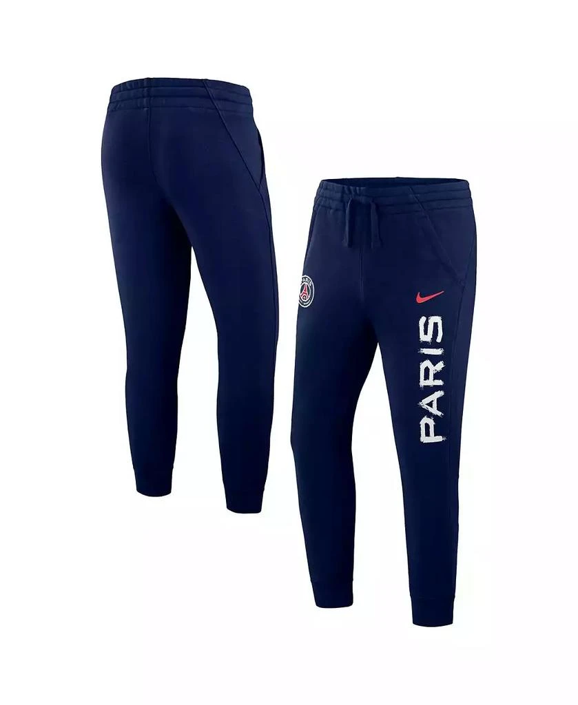 Nike Big Boys and Girls Navy Paris Saint-Germain Club Fleece Jogger Pants 1