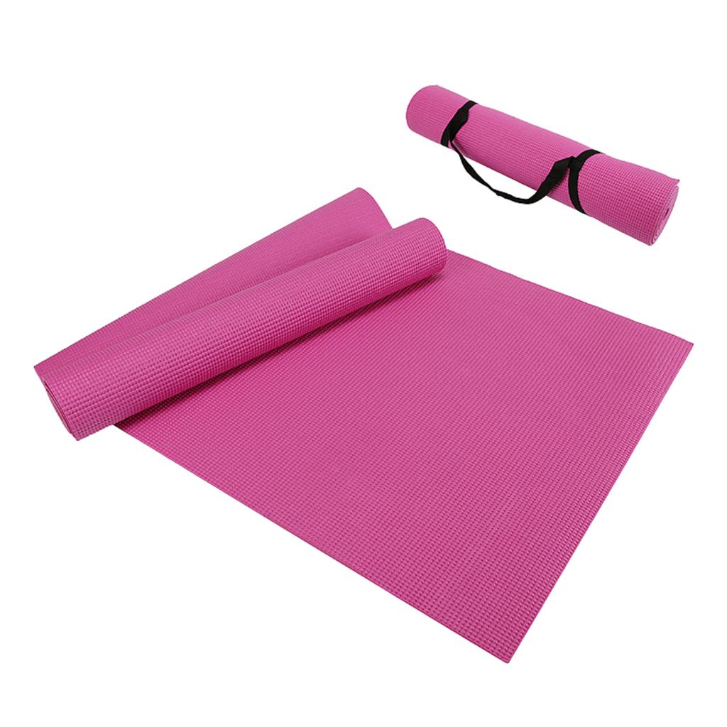 Jupiter Gear Performance Yoga Mat with Carrying Straps for Yoga, Pilates, and Floor Exercises