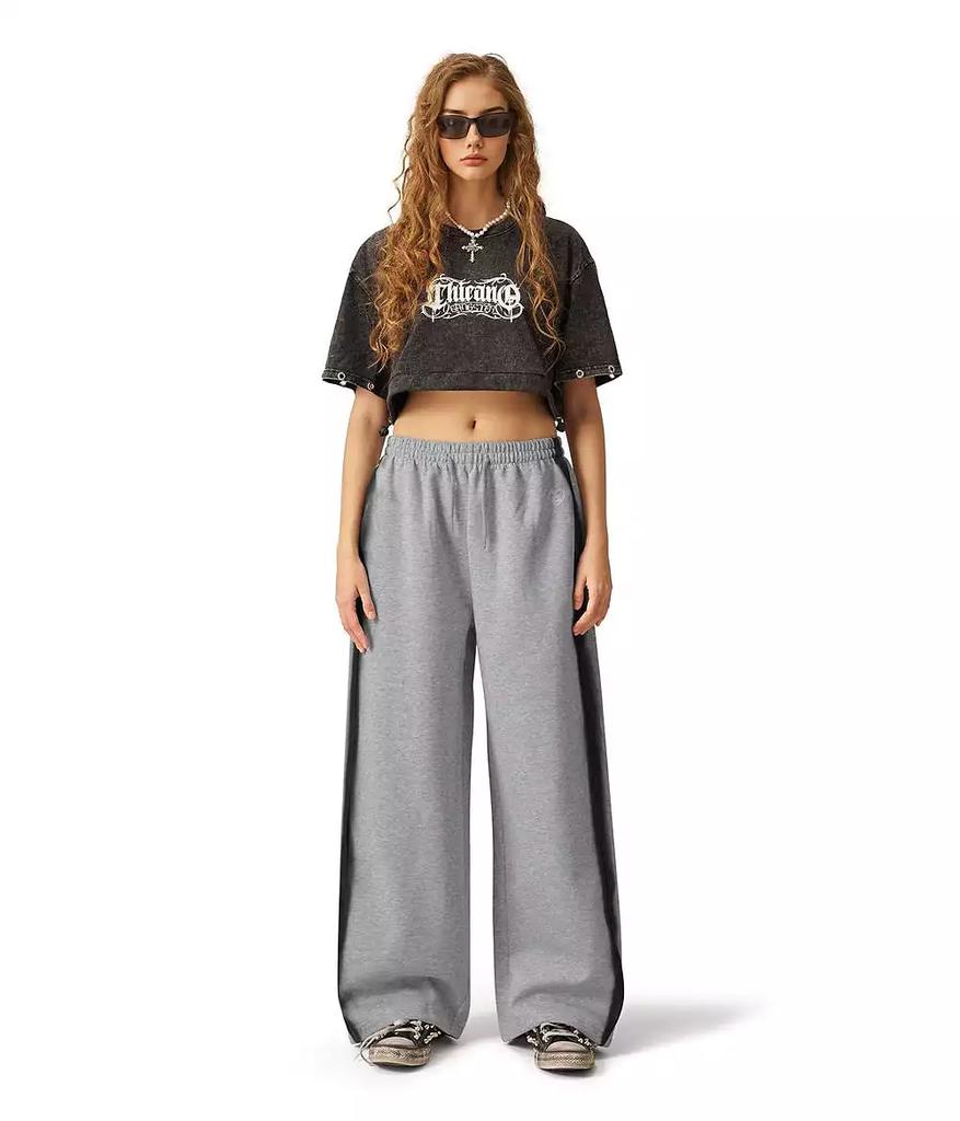 AELFRIC EDEN Women's Graffiti Heart Baggy Sweatpants