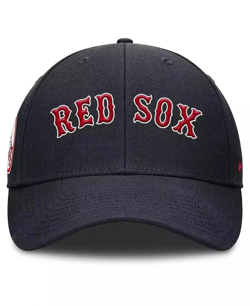 NIKE Men's Navy Boston Red Sox Rise Gaberdine Adjustable Hat 4