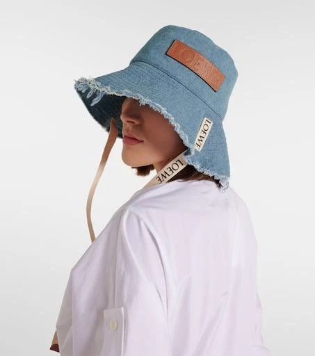 Loewe Paula's Ibiza Fisherman denim bucket hat 5