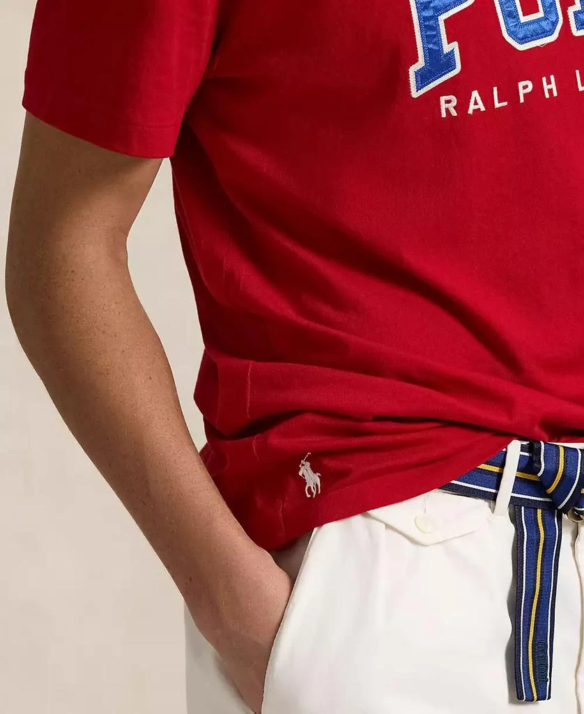 Ralph Lauren Men's Classic-Fit Letterman-Logo T-Shirt 3