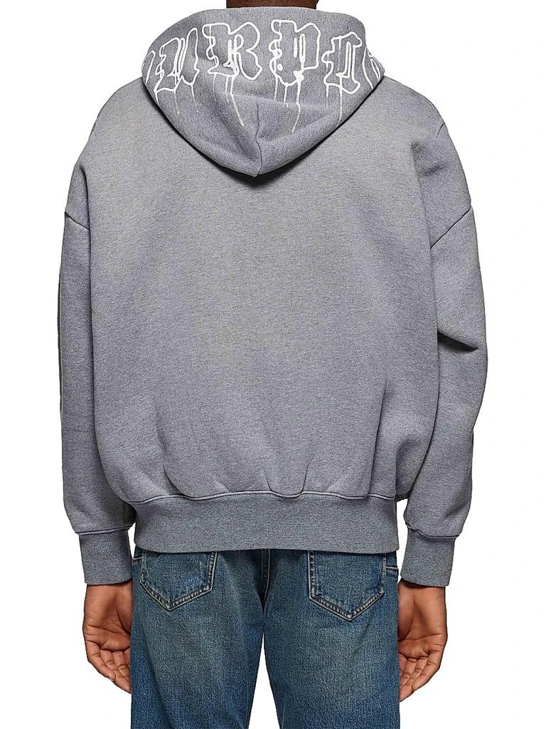 Purple Brand Heavyweight Fleece Full-Zip Hoodie 2