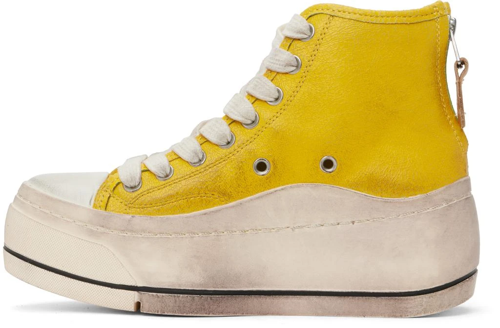 R13 Yellow Kurt High Top sneakers 3