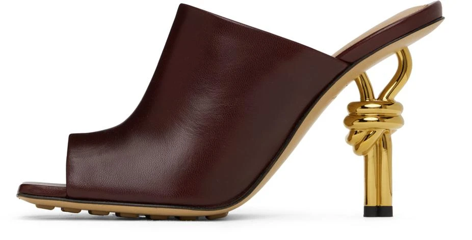 Bottega Veneta Brown Knot Mules 3