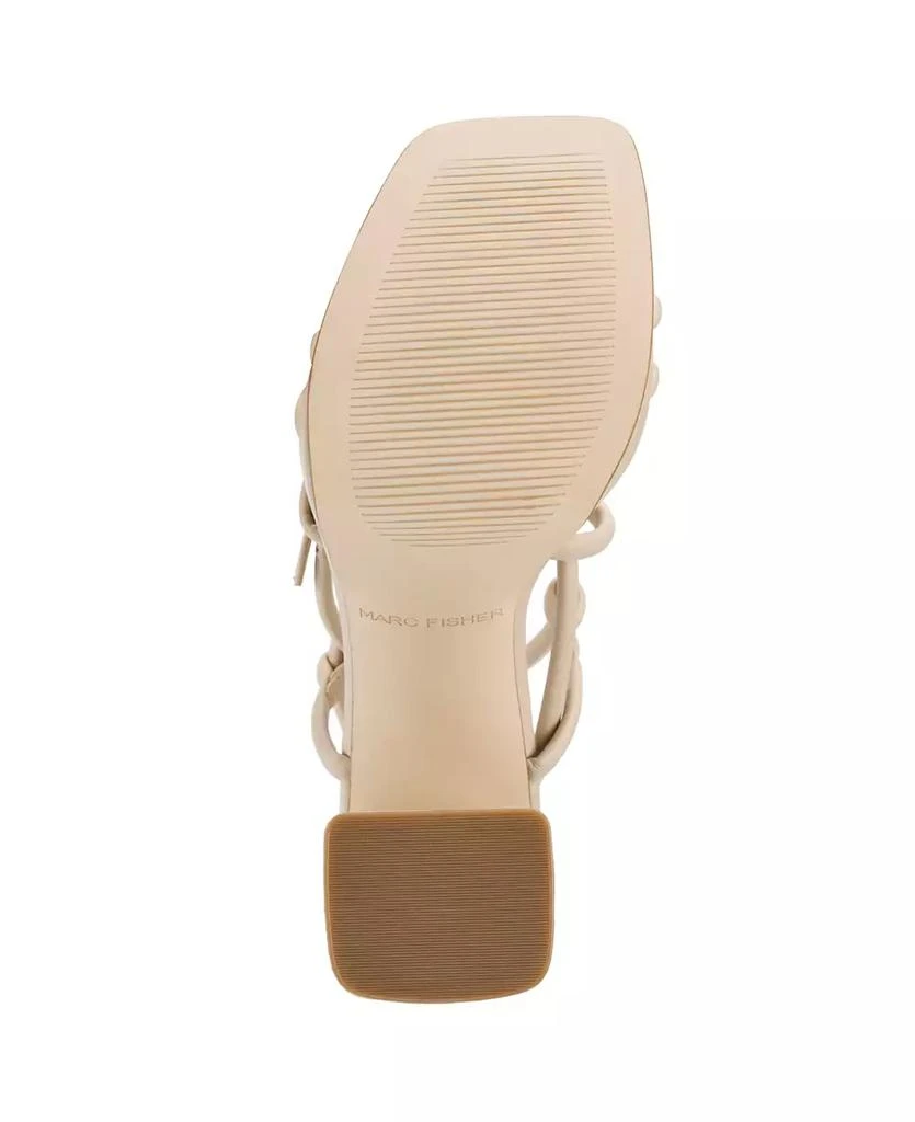 Marc Fisher Women's Gimie Block Heel Strappy Dress Sandals 5