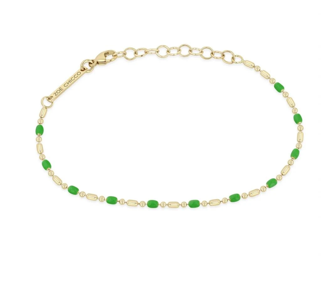 Zoe Chicco Zoë Chicco - Women
s Tube Bar Chain Bracelet