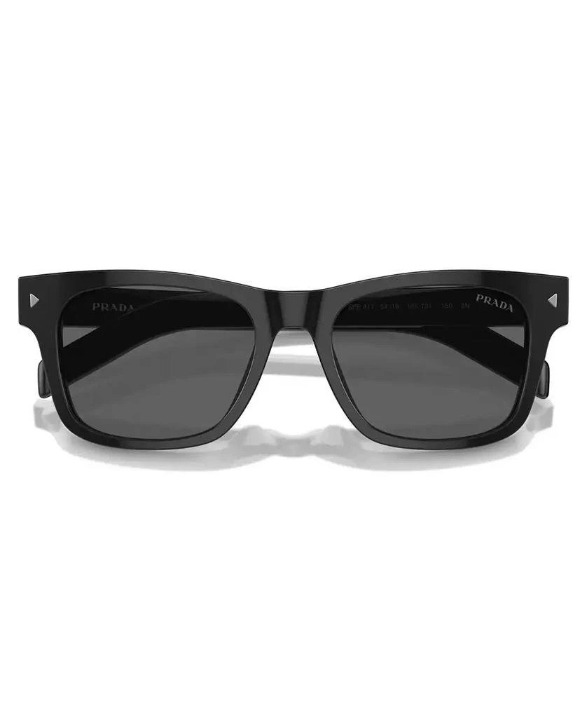 Prada Iconic Plaque Rectangular Men's Sunglasses, PR A17S 5