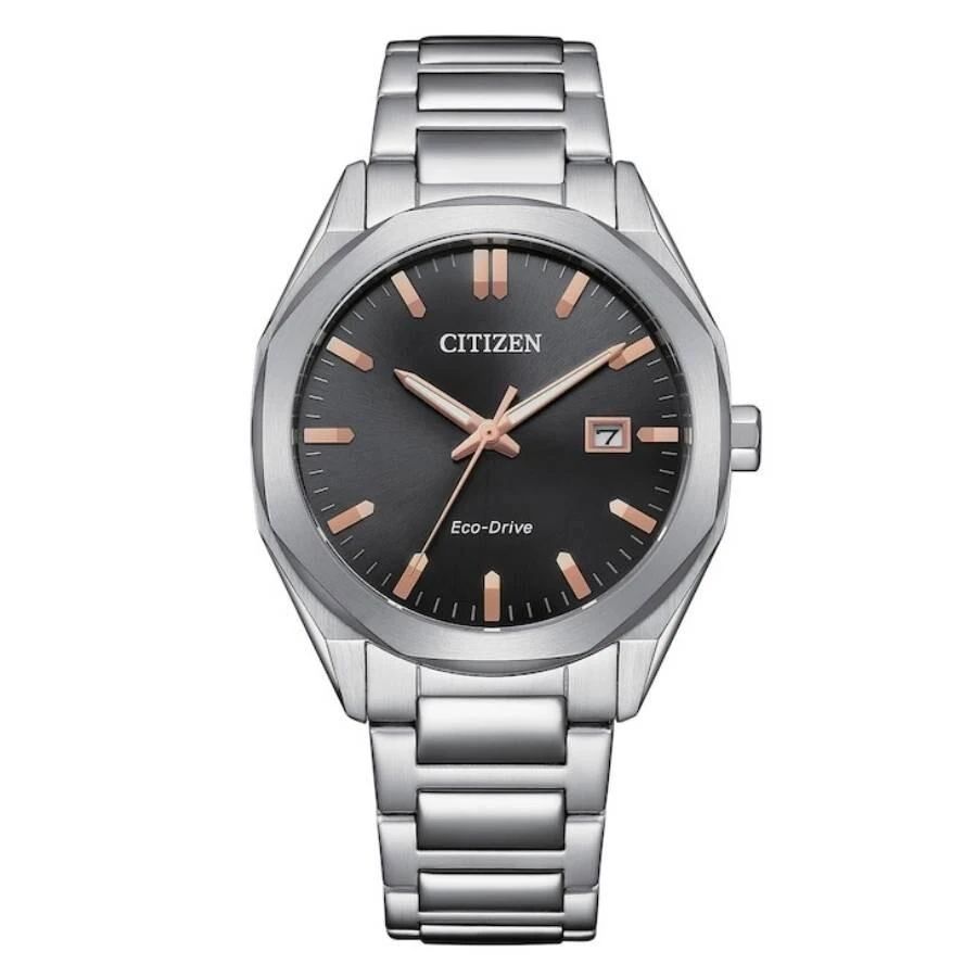 Citizen Eco-Drive Black Dial Watch BM7620-83E 1