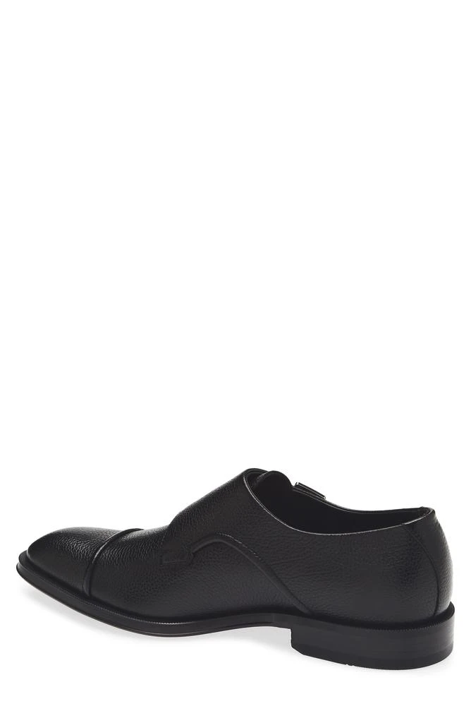 Hugo Boss Derrek Cap Toe Two Buckle Monk Shoe 2