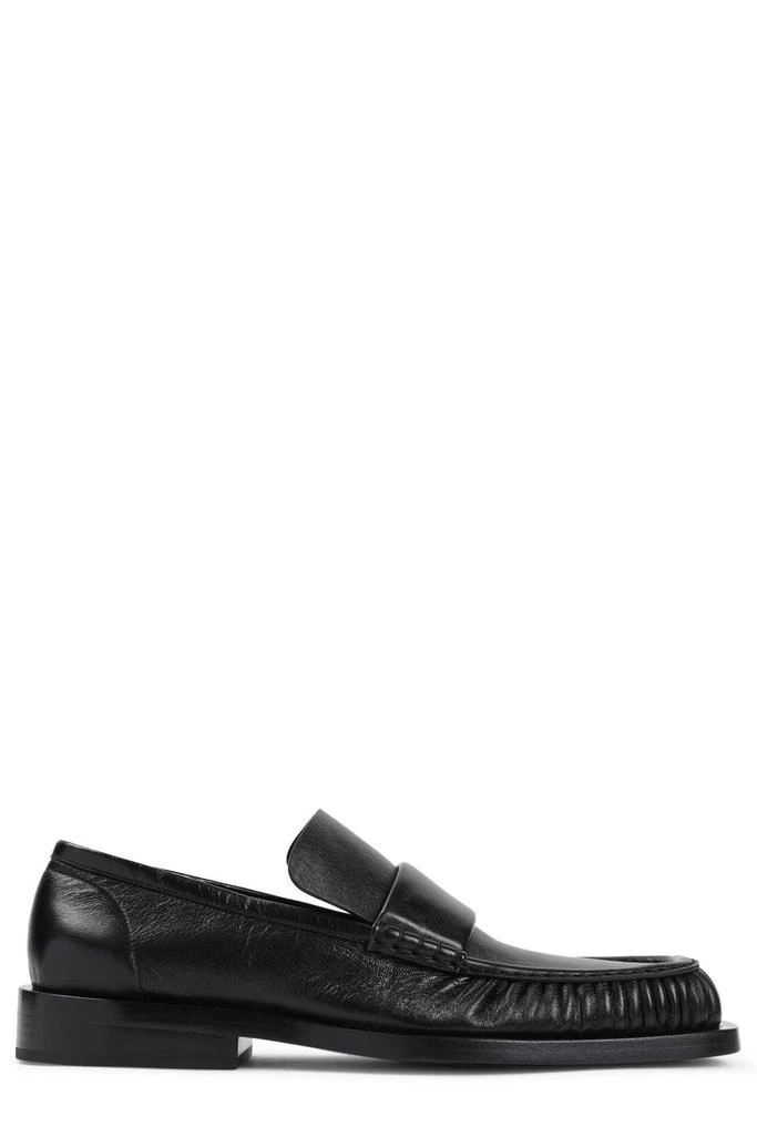 Jil Sander Jil Sander Square Toe Slip-On Loafers from Cettire