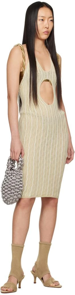 Isa Boulder SSENSE Exclusive Beige Cactus Minidress 4