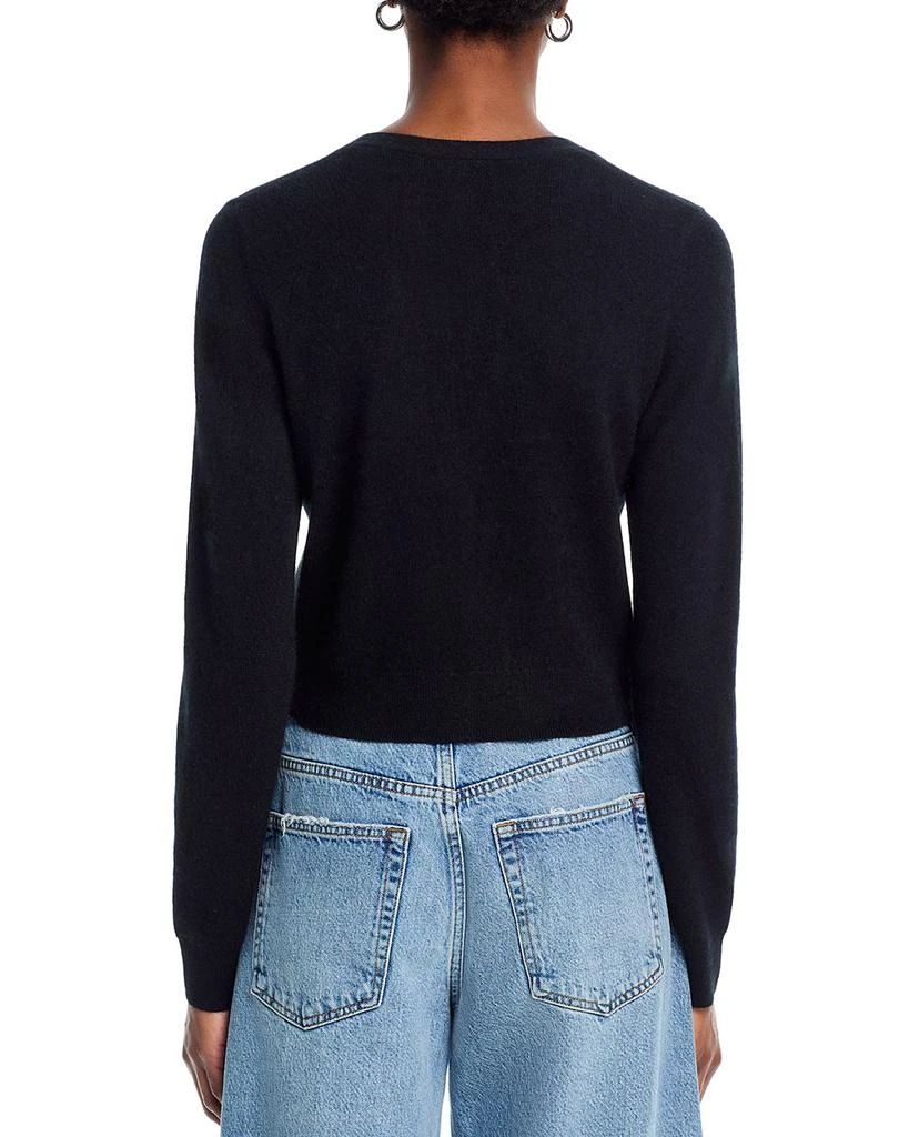 AQUA AQUA 100% Cashmere V Neck Cardigan - Exclusive 3