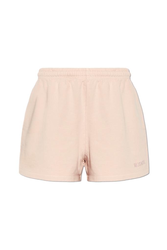 ショートパンツ ROTATE BIRGER CHRISTENSEN 'Elasticated' shorts ROTATE Birger Christensen ELASTICATED SHORTS Green | BSTN Store